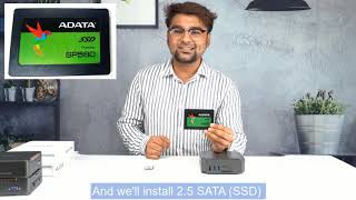 Fixed 2.5 SATA (SSD) \u0026 M SATA (SSD) in AK2 MINI PC | ACEPC CLASS 07 | Best MINI PC in 2020