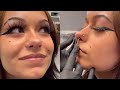 Septum nose piercing for this beauty ❤️ Don’t try this at home! #septum #nosepiercing