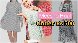 Meesho Hual Under Rs 500/- | 296 രൂപ  മുതല്‍ അടിപൊളി modest wears | Trendy collections from Meesho