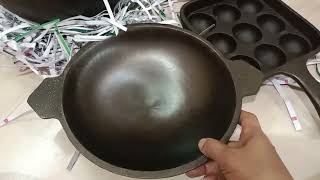 நான் வாங்கிய காஸ்ட் அயன் பாத்திரங்கள்Cast iron#unboxing#trendingcookwares