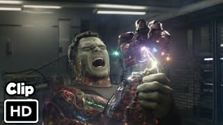 Hulk finger Snap Hindi Scene  Avengers Endgame Hindi HD 4K Clip