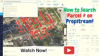 How to Search Parcel/APN Numbers in Propstream!