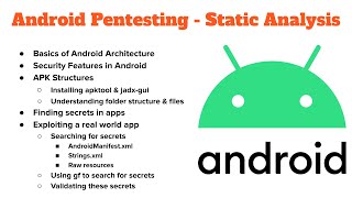 Android Pentesting - Android Architecture + Static Analysis with apktool + gf + jadx - Pt. 01