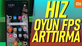 Xiaomi Telefonlarda Telefonu Hızlandırma ve Oyun FPS Arttırma