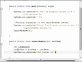 069 - Passing A Value To A Method