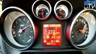 2014 Opel Astra OPC/VXR (280hp) - 0-270 km/h acceleration (1080p FULL HD)