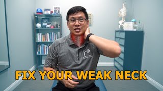 Unstable Neck? Fix It With This Simple Exercise | Physical Therapist Teaches | Cervical Impact Chin