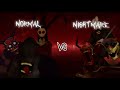 Nightmare Mode Vs Normal Jumpscares (The Mimic)