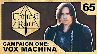 The Streets of Ank'Harel | Critical Role: VOX MACHINA | Episode 65