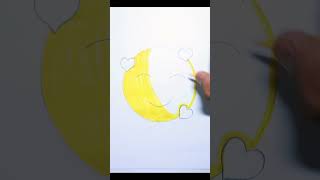 🥰 drawing with colour full drawing | kids drawing art #shorts