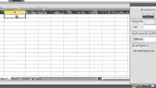 Controlling a Digital Multimeter with Excel and Command Expert