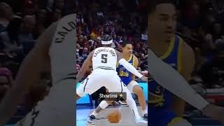 Jordan Poole 360 vs Nuggets | NBA highlights #shorts