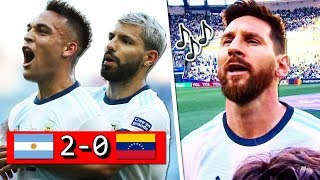 ARGENTINA gana y SEMIFINAL ante BRASIL + MESSI canta el HIMNO | Copa América 2019