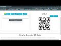 Course Demo For QR Code Generator using Javascript for Web and App