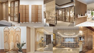 Tour the World Beautiful Wooden Room Screen Divider Designs