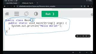 Write a program to print a message | Java Programs | Day 1 | Basic Java Programs