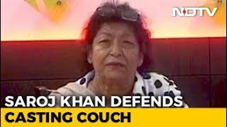 Saroj Khan Backs Casting Couch, Says At least Film Industry Gives Work