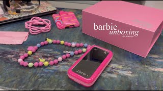 unboxing asmr 💝🤳 | hmd barbie flip phone