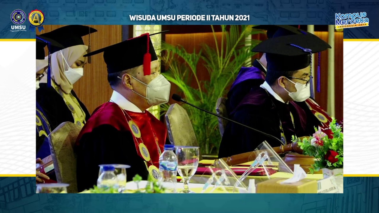 Wisuda Umsu Periode Ii Tahun 2021 Hari I Youtube