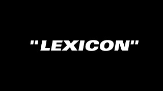 Lexicon Meaning / Word Of The Day #1