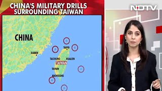 China Begins Biggest Live-Fire Military Drills Around Taiwan