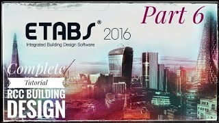 ETABS Tutorial (6. Design of Footing using ETABS, Excel sheet & Theory Explained)