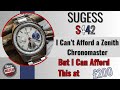 Sugess S442 Chronograph A Budget Alternative to The Zenith Chronomaster