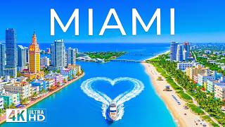Aerial Miami 4K | Exotic Beaches, Golden Sunsets & Tropical Dreams Captured