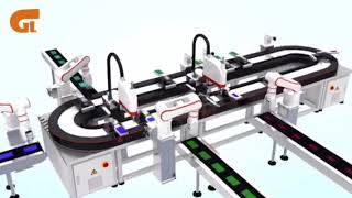 Golytec iTS double screen integration Production Line