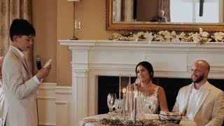 Son's Toast To Mother and New Stepfather Will Warm Your Heart! | Inspirational Wedding Speech