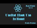 useRef React Hook In React || React Tutorial || React Hook || useRef React Hook || React Js || Es6