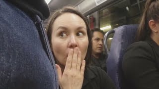 Bulge watch social experiment American bus