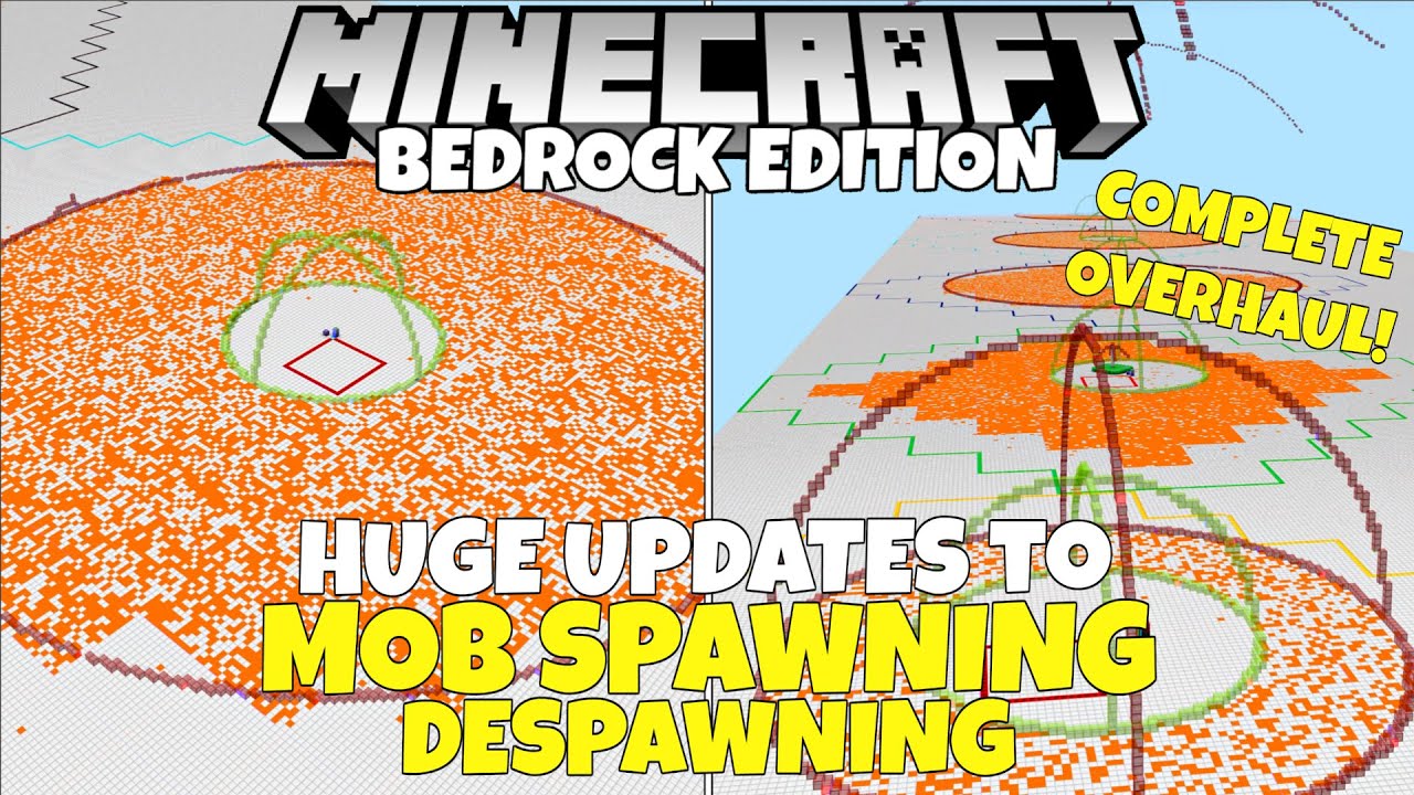 Mojang Fixed Mob SPAWNING And DESPAWNING In Minecraft Bedrock Edition ...