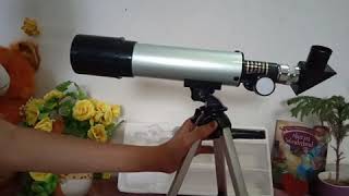 How to use a F36050 telescope