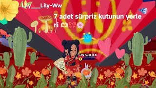 Pkxd ay yeni yılı 7 adet sürpriz kutunun yerleri 🎀 Lily pkxd🫶🏻