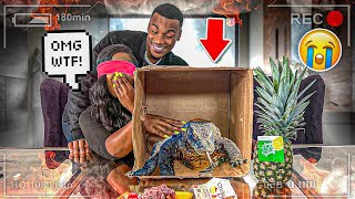 What’s In The BOX Challenge 👀 I CANT BELIEVE HE DID THIS🤢…….