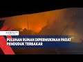 Puluhan Rumah Dipermukiman Padat Penduduk Terbakar