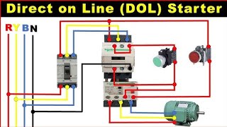 what is DOL starter l why it's use #engineering #iti #youtube @Mrbhushanzade