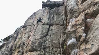 American Beauty (5.12c) at the Sport Park, Boulder Canyon