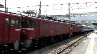 2010/9/26　臨時列車「ED76三重連明星号」通過@原田駅