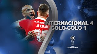 INTERNACIONAL 4 x 1  COLO COLO | MELHORES MOMENTOS | CONMEBOL SUDAMERICANA 2022
