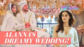 Alanna Panday Wedding Fashion | The Bride, Her Cousin Ananya Panday Shine In White-Themed Ceremony
