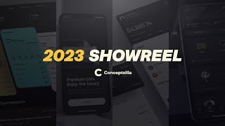 Conceptzilla | Showreel | UI Animation Portfolio | 2023