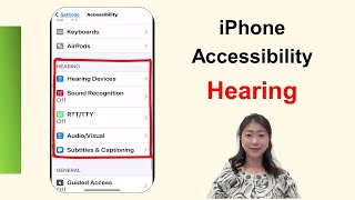 iPhone Accessibility - Hearing