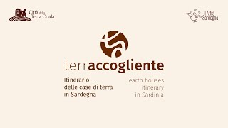 Terraccogliente itinerario turistico delle case di terra in Sardegna