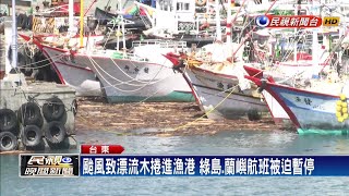 北風將漂流木帶出場! 富岡離島船隻陸續復航－民視新聞