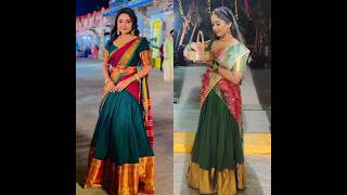Preethi sharma 🆚 Soundarya reddy #shorts #foryou #padamatisandhyaragam  #serialactress #trending