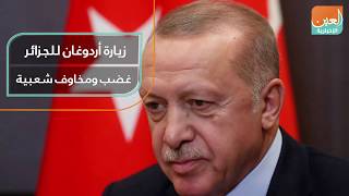 زيارة أردوغان للجزائر.. غضب ومخاوف شعبية