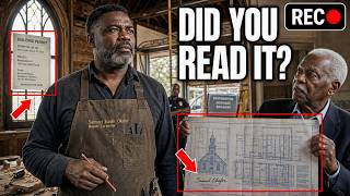 Dishonest Cop Accuses Black Carpenter of Vandalizing a Church — Then the Blueprint Has His Signature