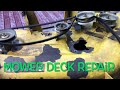 John Deere LA 130 Mower Deck Repair